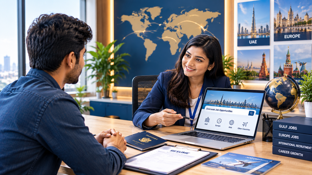 International manpower recruitment and placement process