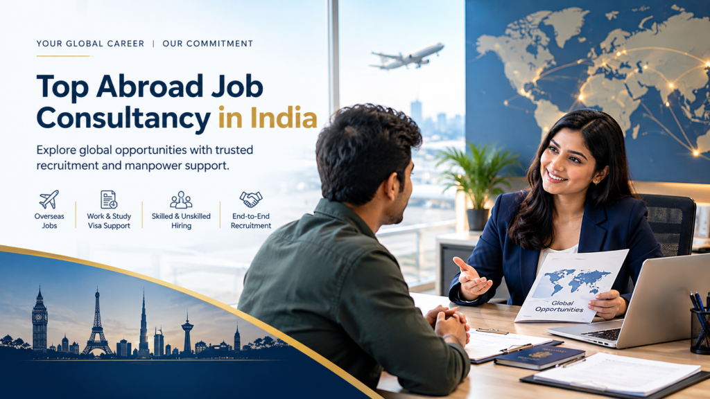 Top abroad job consultancy in India for overseas job opportunities